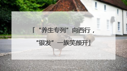 “养生专列”向西行，“银发”一族笑颜开