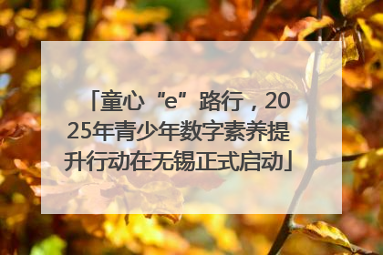 童心“e”路行，2025年青少年数字素养提升行动在无锡正式启动