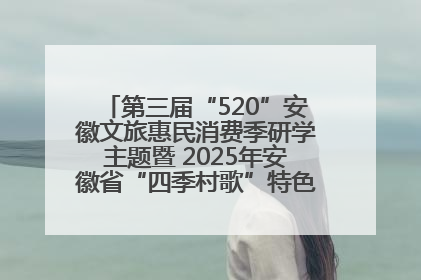 第三届“520”安徽文旅惠民消费季研学主题暨 2025年安徽省“四季村歌”特色展演燃动池州