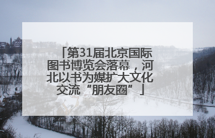 第31届北京国际图书博览会落幕，河北以书为媒扩大文化交流“朋友圈”