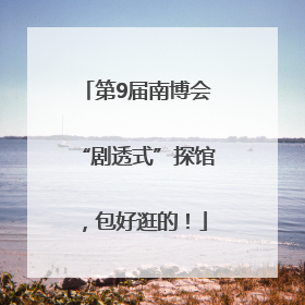 第9届南博会“剧透式”探馆，包好逛的！