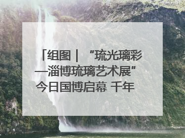 组图｜“琉光璃彩—淄博琉璃艺术展”今日国博启幕 千年窑火绽放京城