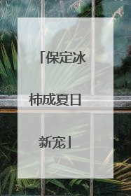 保定冰柿成夏日新宠