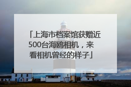 上海市档案馆获赠近500台海鸥相机，来看相机曾经的样子