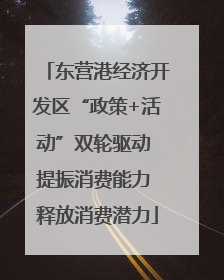 东营港经济开发区“政策+活动”双轮驱动 提振消费能力 释放消费潜力