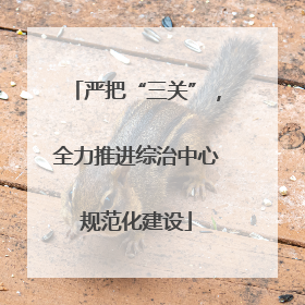 严把“三关”，全力推进综治中心规范化建设