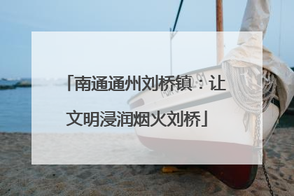 南通通州刘桥镇：让文明浸润烟火刘桥