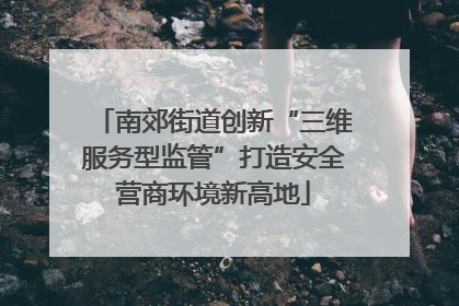 南郊街道创新“三维服务型监管”打造安全营商环境新高地