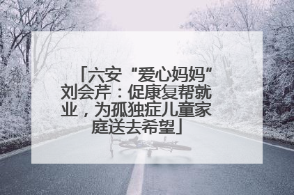 六安“爱心妈妈”刘会芹：促康复帮就业，为孤独症儿童家庭送去希望
