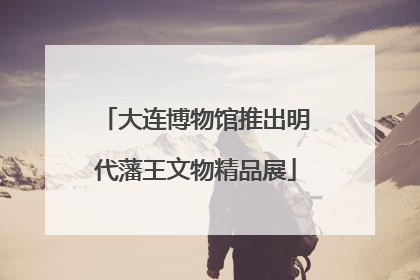 大连博物馆推出明代藩王文物精品展