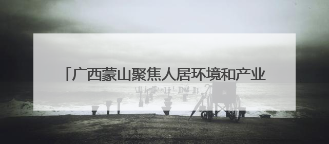 广西蒙山聚焦人居环境和产业融合 培育乡村“内在美”