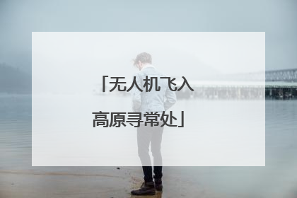 无人机飞入高原寻常处