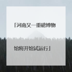 河南又一重磅博物馆将开馆试运行