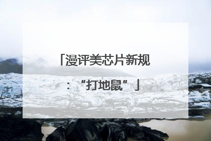 漫评美芯片新规：“打地鼠”
