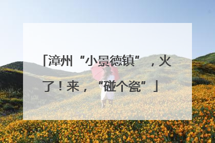 漳州“小景德镇”，火了！来，“碰个瓷”