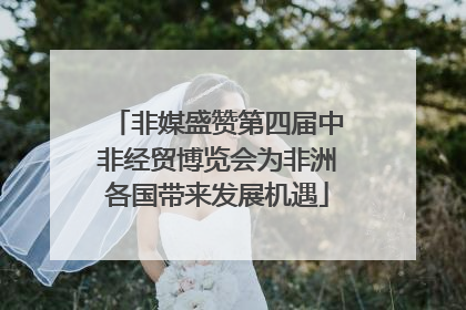非媒盛赞第四届中非经贸博览会为非洲各国带来发展机遇