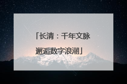 长清：千年文脉邂逅数字浪潮