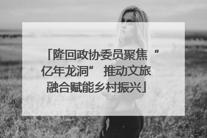 隆回政协委员聚焦“亿年龙洞” 推动文旅融合赋能乡村振兴