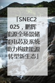 SNEC2025，鹏辉能源全场景储能电芯及系统助力构建能源转型新生态